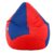 Sattva Classic Bean Bag Cover Without Beans XXXL Size Dual Colour – Red Royal Blue