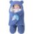 BRANDONN Baby Blankets New Born Pack of Wearable Hooded Swaddle Wrapper Sleeping Bag for Baby Boys and Baby Girls Pack of 1 (0-6 Months, Turquoise Blue)