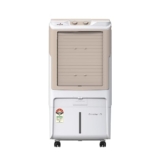 Kenstar Dominar HC 70 Desert Air Cooler|70L Tank|5-Star BEE Rated|5-Year Warranty on Pump & Motor|50 ft Air Throw|Honeycomb Cooling Pads|Ice Chamber|Water Level Indicator I 16-Inch Fan I White & beige