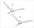 ACTIVA APSRA 5 STAR ( PACK OF TWO) 1200 mm 3 Blade Ceiling Fan  (WHITE, Pack of 2)