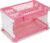 Amazon Brand – Solimo Dish Drainer – Pink,Plastic