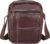 Amazon Brand – Solimo Vegan Leather Sling Cross Body Travel Office Messenger One Side Shoulder Bag for Men(Brown)