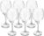 Amazon Brand – Solimo Wine Glass Set, 325ml, Set of 6, Transparent