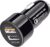Ambrane 30W Fast Car Charger with Dual Output, Qualcomm Quick Charge 3.0 (ACC11QC, Black)
