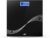 ANT Flora Wave Digital Weighing Scale, Highly Accurate Digital Bathroom Body Scale, Precisely Measures Weight up to 180Kg – Black