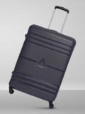 ARISTOCRAT Medium Check-in Suitcase (65 cm) 4 Wheels – Airstop 63 – Hardbody Trolley Bag – Grey