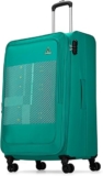 Aristocrat Duralite Large Trolley Bag, 78Cm | Combination Lock | 8 Wheels Teal Blue