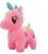 Babique Unicorn Teddy Bear Plush Soft Toy Cute Kids Birthday Animal Baby Boys/Girls (25 cm, Pink)