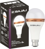 Bajaj LEDZ Eterno Inverter Lamp 9W CDL B22 | Long Life | 5 Star Rated | Voltage Surge Protection | Wide Range Operation | Energy Efficient |1 Year – Warranty (Pack Of 1, White)