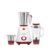 Cello Grind N Mix Ertiga 500-Watt Juicer Mixer Grinder with 3 Jars (Maroon)