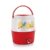 Cello Kool Star Plastic Insulated Water Jug, 15 litres, White/Red