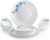 Cello Dazzle Opalware Dinner Set (18 Units, Blue Swirl)