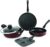 CELLO Prima Uttapam Non Stick Induction Base Aluminium Cookware Combo, (Red, Cherry), 1 count