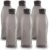CELLO Texas PET Bottle | Leak proof and Break proof  1 Litre, Set of 6