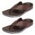 CLYMB Men’s Perfect Combo Pack of 2 Brown Stylish Casual Slippers