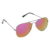 Criba Gradient Wayfarer Unisex Sunglasses – (hunter red with idriss|40|White Color Lens)