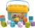 Dwellinger Baby Plastic First’s Block Shapes and Sorter, 16 Blocks, ABCD Blocks with Other Shapes, Toys for 6 Months to 1-2 Years Old Kids for Boys and Girls