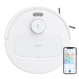 ECOVACS DEEBOT N30 White 2 in 1 Robot Vacuum Cleaner & Mop