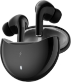 Fire-Boltt Aero TWS Earbuds Custom EQ, Wireless Bluetooth 5.4, Music & App Support, 50H Playtime, Fast Charging Case, 50ms Low Latency for Gaming, Touch Controls, IPX4 Waterproof, Clear Calls – Black