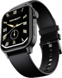 Fire‑Boltt Rise Smart Watch 1.85″ HD Display with Bluetooth Calling, AI Voice Assistant, Rotating Crown,SpO2 & Heart Rate Monitor, 120+ Sports Modes,IP67 Waterproof Smart Watch for Men & Women – Black