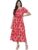 FUNDAY FASHION Women Frill Maxi Dress/Women’s Synthetic A-Line Floral Maxi Dress