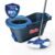 Gala Turbo Spin Mop that removes over 99% bacteria,  with Easy wheels, Triangular head