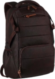 Gear Aspire 3 19″/35L Faux Leather Large Water Resistant 5 Compartment Laptop Backpack/Casual Backpack/Daypack/Travel Backpack/College Bag For Men/Women(Brown-Brown)