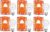Halonix Astron Plus Base E27 9-Watt LED Bulb (Pack of 6, Warm White)