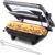 Hamilton Beach Panini Maker with 2 FREE Skewers(1400W), Multipurpose Usage – Sandwich Maker, Griller,Make Pizza, Burger, Grilled Chicken, Tikkas, Wraps, Grill Sandwich Maker, Electric Griller