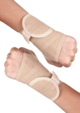 Healthgenie 14675 Wrist Brace with Thumb Support One Size Fits Most – 1 Pair (Beige) Rs.199 – Amazon