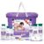 Himalaya Baby Basket Gift Pack (Violet)- Pack of Combo, Blue, 9 Count (Pack of 1) 
