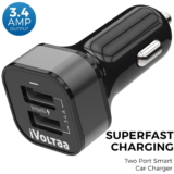 Ivoltaa Intelli-Charge 3.4A Dual Port Rapid Car Mobile Rs.422 – Amazon