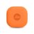 JioTag Go for Android (Orange) Worldwide Tracker, Pair with Google Find Hub app for Keys, Luggage, Bikes, Purses etc. Inside & Outside Bluetooth Range, No SIM/subscriptions Required, 1+1 Year Battery