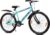 Leader Scout MTB 26T Mountain Bicycle/Bike Without Gear Single Speed for Men – Sea Green, Ideal for 10 + Years, Frame Size: 18 Inches