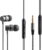 Lenovo HF118 Wired Headset  (Black, Wired in the ear)