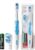 Lifelong Ultra Battery Powered Toothbrush for Adults with Free Clove Dental Care Plan (LLDC45, Blue)