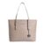 Lino Perros Women’s Artificial Leather Hand bag Beige Coloured