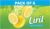 Liril Lemon & Tea Tree Natural Bathing Soap for Body 125 g (Combo Pack of 6)