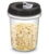 Milton Air Tite Container, 1000 ML, Set of 2, Black
