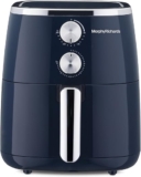 Morphy Richards 5 Litre Classic Crisp Pro Air Fryer|Easy Knob Control|Adjustable Time & Temperature Control|Voltage Fluctuation Protection|Non-stick Coated Basket|2 Year Product Warranty|Blue|1500W