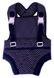 Mothertouch Baby Carrier (Navy Blue Polka Dot) Rs.302 – Amazon