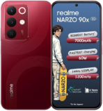 realme Narzo 90x 5G (Maroon Red, 128 GB)