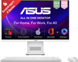 ASUS AiO V400 Series,VM441QA-TWAP001WS,Touch screen, MSO 2024 + M365 Basic*, Snapdragon X (16 GB LPDDR5/Windows 11 Home/23.8 Inch Screen/VM441QA-TWAP001WS)