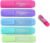 FABER-CASTELL Pastel Highlighter Set Of 5 With Attractive Cube Eraser