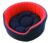 PAWSOME Luxurious Both Side Soft Dog/Cat Bed, Red/Blue (Large)