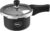 Pigeon Aluminium Hard Anodised Pressure Cooker Outer Lid with Induction Base (Black, 1.5 L)