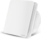 Polycab Freshly Prime 150mm Energy Efficient Exhaust fan for Kitchen, Bathroom | Noiseless ventilation, Sleek Design Easy to Clean | High Speed, Powerful Motor, 100% Copper, 3 Yrs Warranty【White】