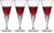 Rudra Villa Champagne Flute Crystal Glass Set of 2 (V-Shape Wine)