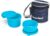 Signoraware Executive Plastic Small Lunch Box Set with Bag, 2-Pieces, Blue