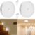 SONORO KATE Motion Sensor LED Night Light – Wireless USB Rechargeable Magnetic Lamp with Auto/On/Off Modes, Self-Adhesive Stick-On Closet, Wardrobe, Bedroom, Hallway & Stairs Lighting (1)